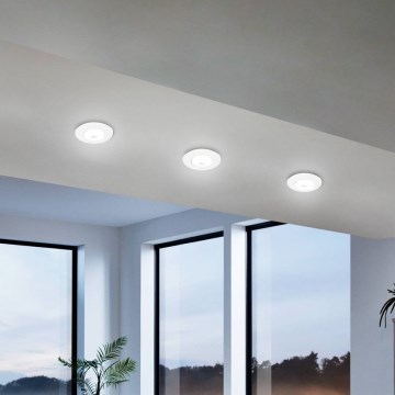 Eglo - SADA 3x LED RGBW Stmívatelné podhledové svítidlo LED/4,7W/230V 2700-6500K bílá