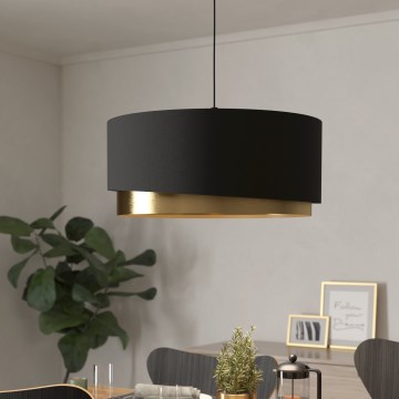 Eglo Stars of Light 39926 - Lustr na lanku MANDERLINE 1xE27/40W/230V černá/zlatá