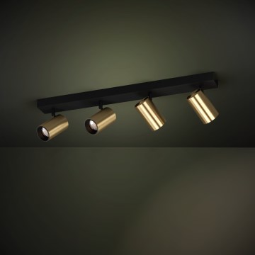 Eglo Stars of Light - LED Bodové svítidlo 4xGU10/4,5W/230V 3000K černá/zlatá