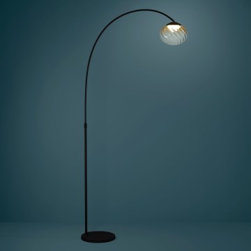 Eglo Stars of Light - LED Stmívatelná stojací lampa LED/5,8W/230V 2200-6500K béžová/kouřová + dálkové ovládání