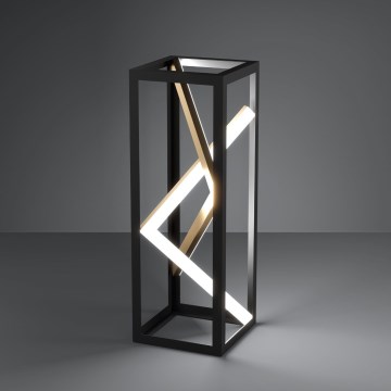 Eglo Stars of Light - LED Stmívatelná stolní lampa LED/21W/230V 2700-6500K černá/zlatá + dálkové ovládání