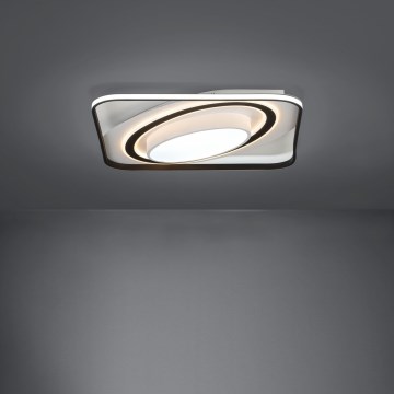 Eglo Stars of Light - LED Stmívatelné stropní svítidlo LED/28W/230V+LED/13W+ LED/2,8W 3000-6500K černá + dálkové ovládání