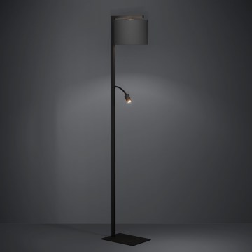 Eglo Stars of Light - LED Stojací lampa 1xE27/40W/230V + LED/3,8W 3000K černá