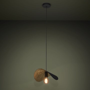 Eglo Stars of Light - Lustr na lanku 1xE27/40W/230V 41 cm černá/zlatá