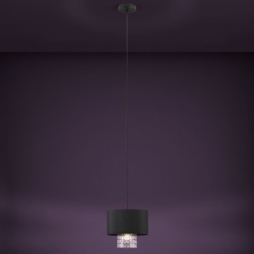 Eglo Stars of Light - Lustr na lanku 1xE27/40W/230V černá