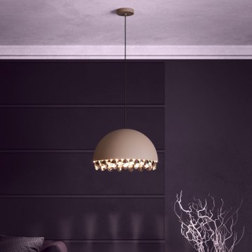 Eglo Stars of Light - Lustr na lanku 1xE27/40W/230V hnědá