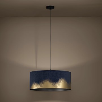 Eglo Stars of Light - Lustr na lanku 1xE27/40W/230V pr. 53 cm modrá/zlatá