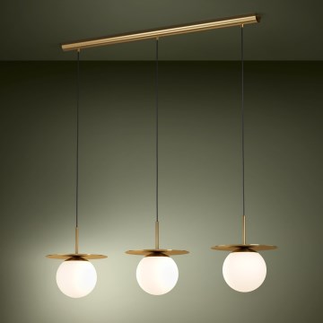 Eglo Stars of Light - Lustr na lanku 3xE27/40W/230V zlatá