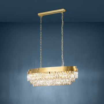 Eglo Stars of Light - Lustr na řetězu 10xE14/40W/230V zlatá