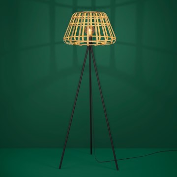 Eglo Stars of Light - Stojací lampa 1xE27/40W/230V bambus