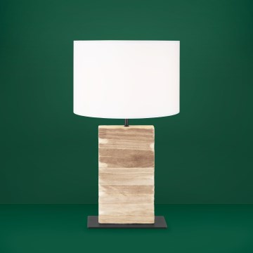 Eglo Stars of Light - Stolní lampa 1xE27/40W/230V 62,5 cm hnědá