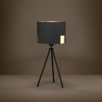 Eglo Stars of Light - Stolní lampa 1xE27/40W/230V černá/zlatá