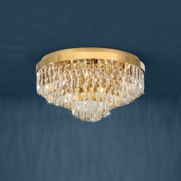 Eglo Stars of Light - Stropní svítidlo 11xE14/40W/230V zlatá