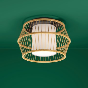 Eglo Stars of Light - Stropní svítidlo 1xE27/40W/230V bambus