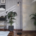 Eglo - Stojací lampa 1xE27/40W/230V černá