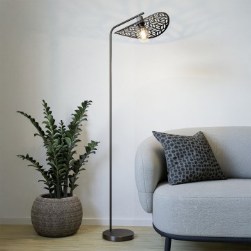 Eglo - Stojací lampa 1xE27/60W/230V bronzová