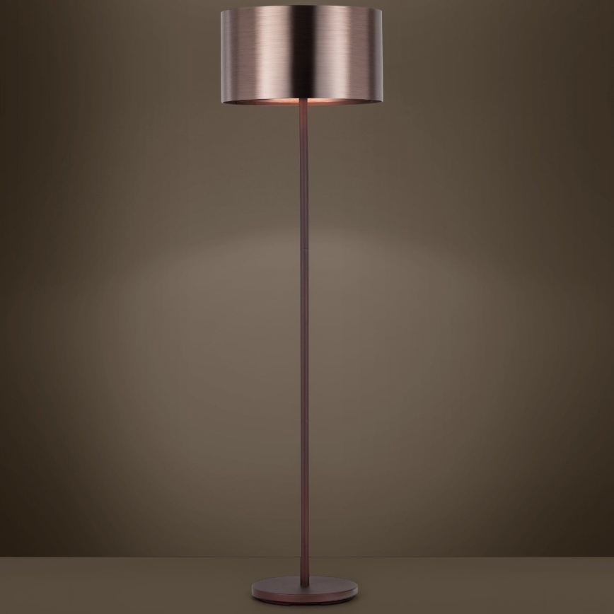Eglo - Stojací lampa 1xE27/60W/230V měděná