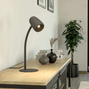 Eglo - Stolní lampa 1xE14/18W/230V černá