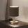 Eglo - Stolní lampa 1xE14/40W/230V hnědá/matný chrom