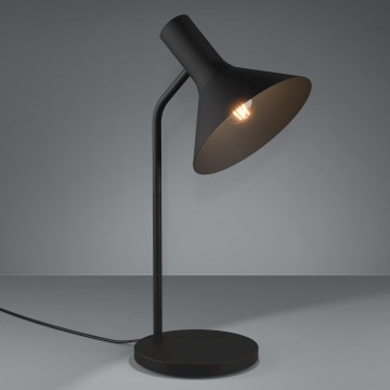 Eglo - Stolní lampa 1xE27/28W/230V černá