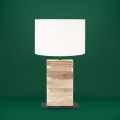 Eglo - Stolní lampa 1xE27/40W/230V 62,5 cm hnědá