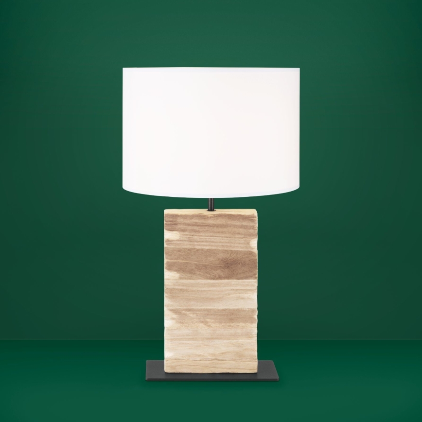 Eglo - Stolní lampa 1xE27/40W/230V 62,5 cm hnědá