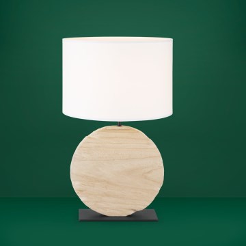 Eglo - Stolní lampa 1xE27/40W/230V 63,5 cm hnědá