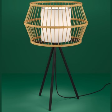 Eglo - Stolní lampa 1xE27/40W/230V bambus