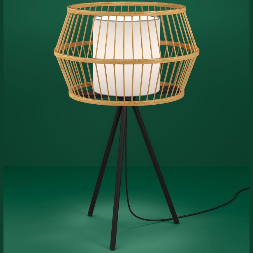Eglo - Stolní lampa 1xE27/40W/230V bambus