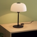 Eglo - Stolní lampa 1xE27/40W/230V černá/bílá