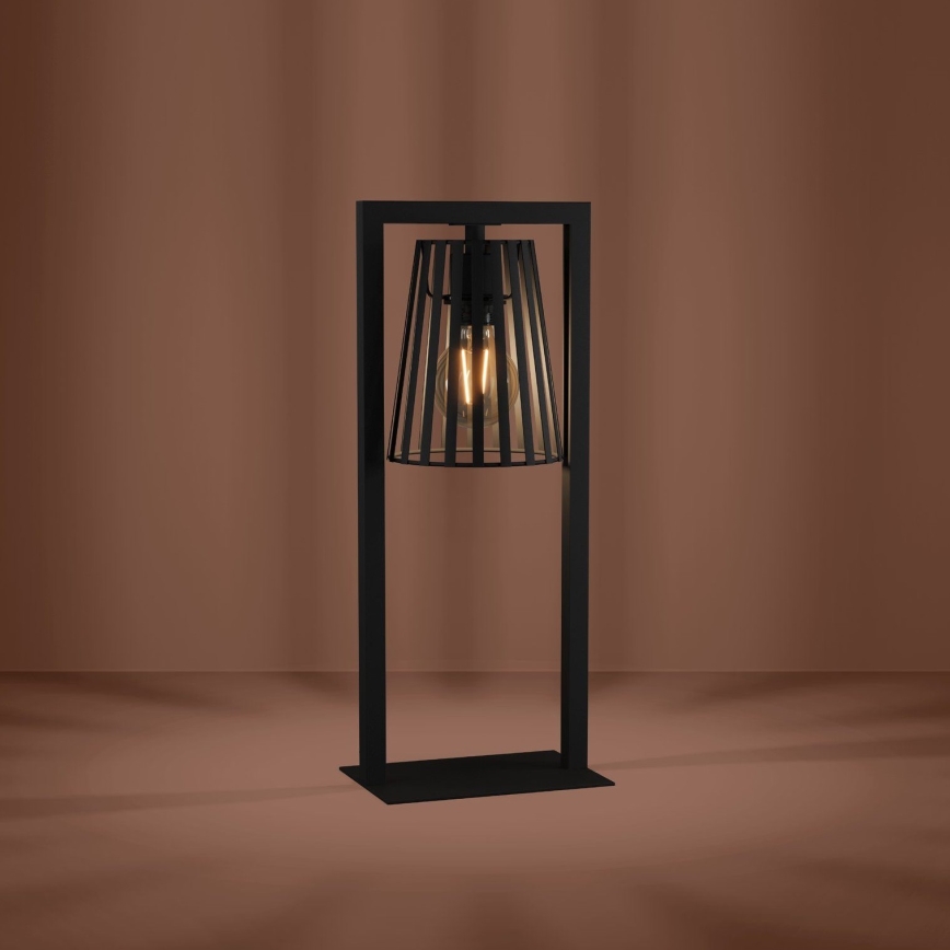 Eglo - Stolní lampa 1xE27/40W/230V černá