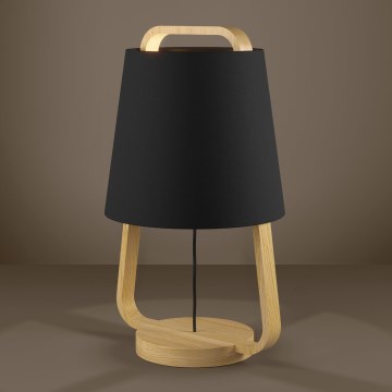 Eglo - Stolní lampa 1xE27/40W/230V černá