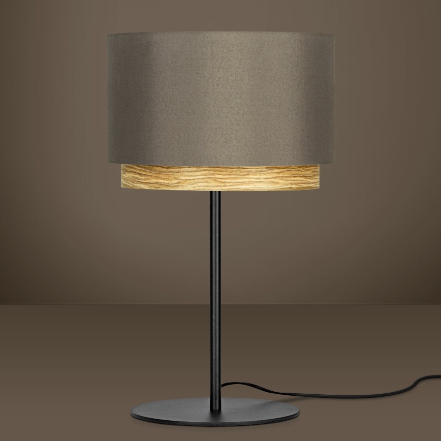 Eglo - Stolní lampa 1xE27/40W/230V hnědá