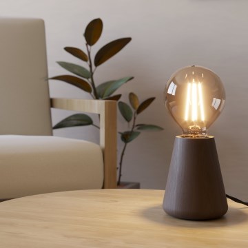 Eglo - Stolní lampa 1xE27/40W/230V hnědá