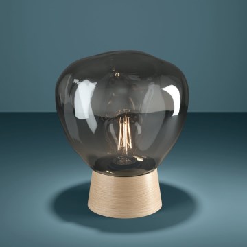 Eglo - Stolní lampa 1xE27/40W/230V kouřová