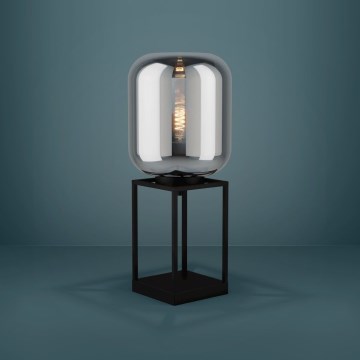 Eglo - Stolní lampa 1xE27/40W/230V kouřová