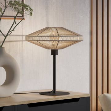 Eglo - Stolní lampa 1xE27/40W/230V krémová