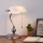 Eglo - Stolní lampa 1xE27/60W/230V bílá/lesklý chrom