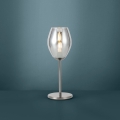 Eglo - Stolní lampa 1xE27/60W/230V černá/kouřová