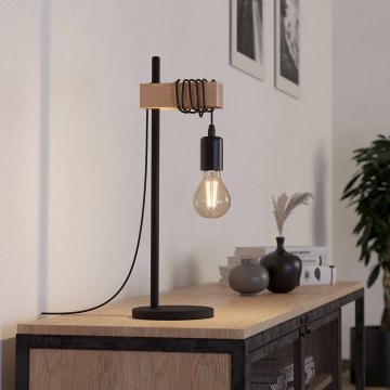 Eglo - Stolní lampa TOWNSHEND 1xE27/10W/230V - FSC certifikováno