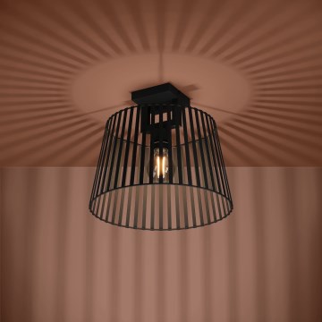 Eglo - Stropní svítidlo 1xE27/40W/230V černá