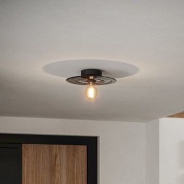 Eglo - Stropní svítidlo 1xE27/40W/230V šedá