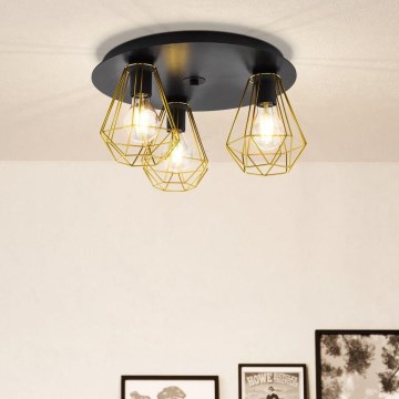 Eglo - Stropní svítidlo 3xE27/40W/230V