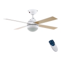 Eglo - Stropní ventilátor 1xE27/60W/230V + dálkové ovládání