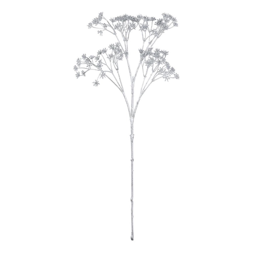 Eglo - Umělá květina 53 cm stříbrná