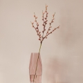 Eglo - Umělá květina 90 cm růžová