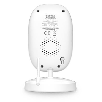 ELDONEX EBM-1010-WH - Dětská chůvička s monitorem 5V/2000 mAh