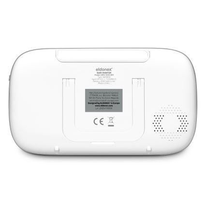 ELDONEX EBM-1010-WH - Dětská chůvička s monitorem 5V/2000 mAh