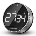 ELDONEX ECL-1210-SL - Minutka QuickCount 3xAAA stříbrná/černá
