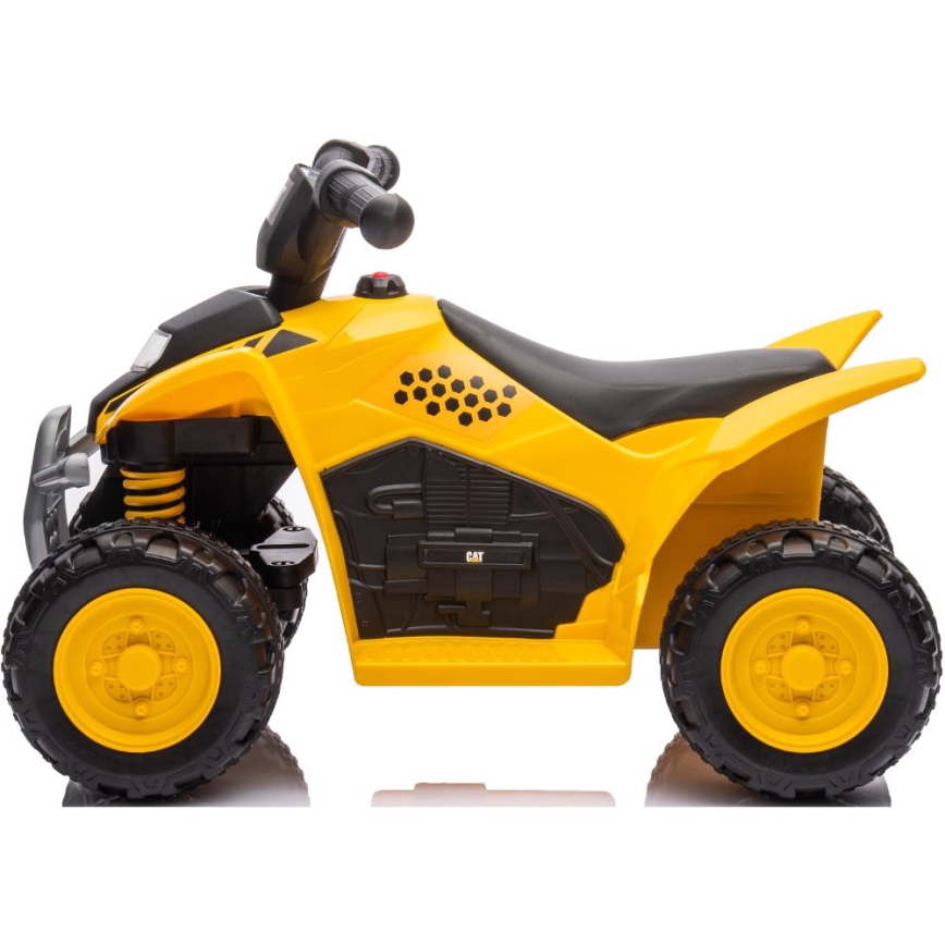 Elektrická čtyřkolka CAT 30W/4000 mAh žlutá/černá